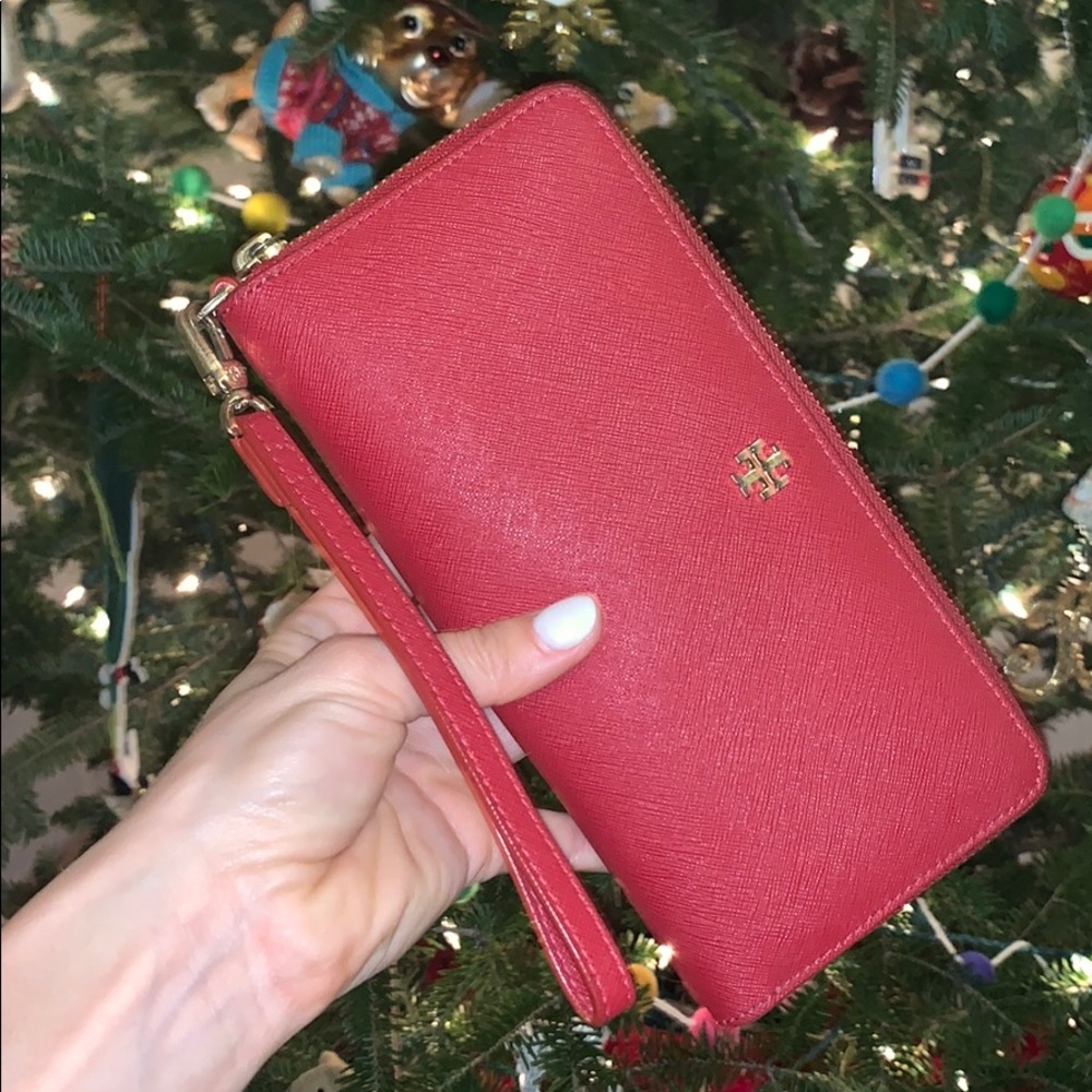 Red Tory Burch Wallet